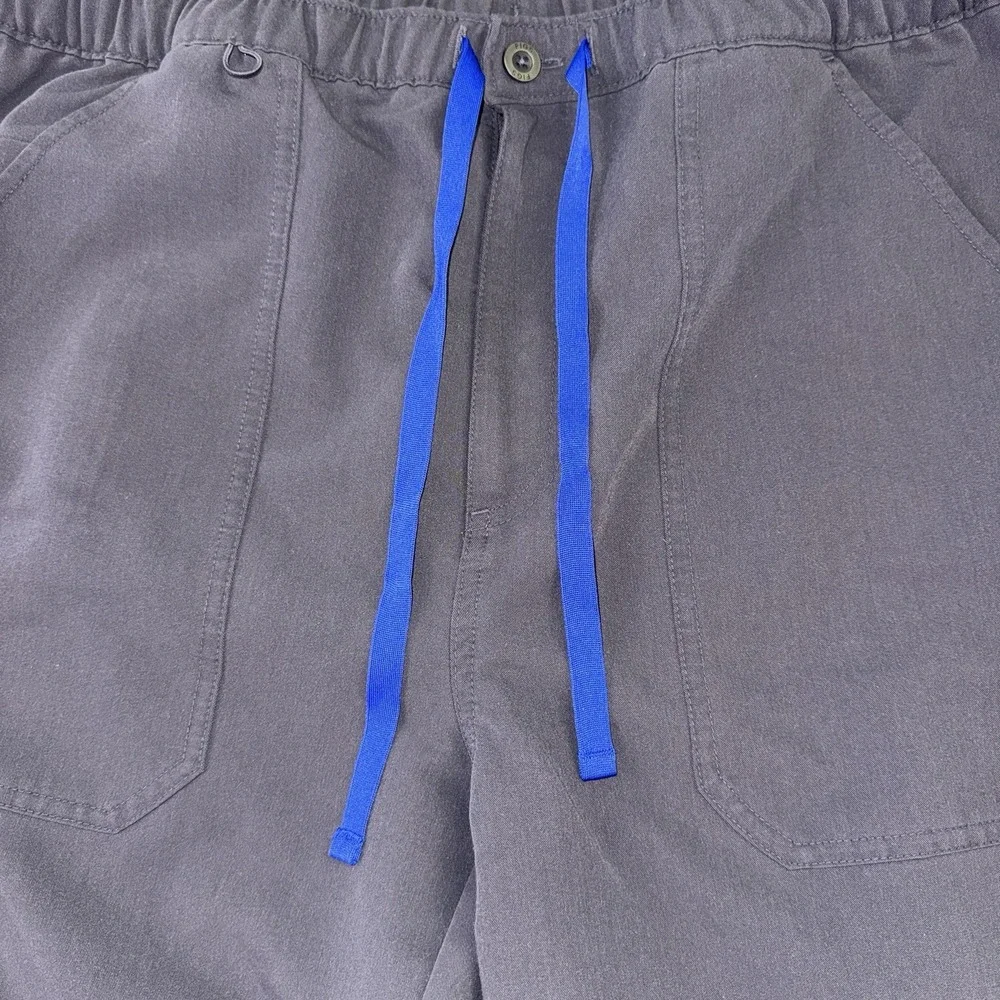 Men's FIGS Cairo Cargo Healthcare Nurse Scrub Pants Gray Size L